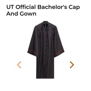 University of Texas Bachelors Cap and Gown